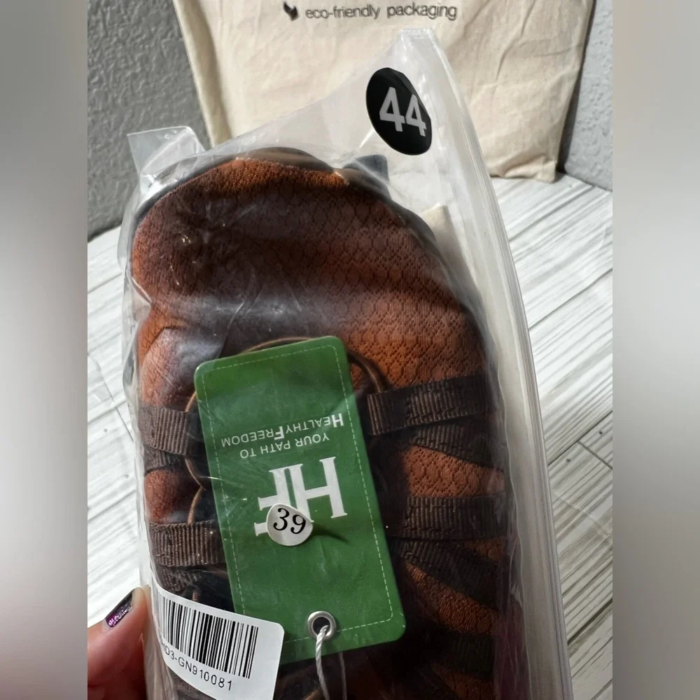 Hike footwear Caspian Adventure Outdoor Non-slip Barefoot Shoes copper men 6/6.5